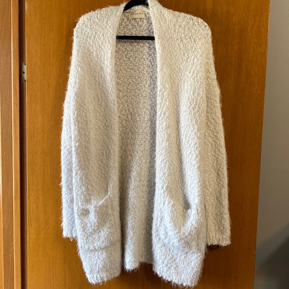 Soft white cardigan